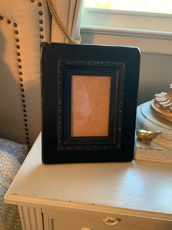 il_1080xN.6765265598_4h9l.jpg Wood Black Ornate Picture Frame - Elegant Home Accent
